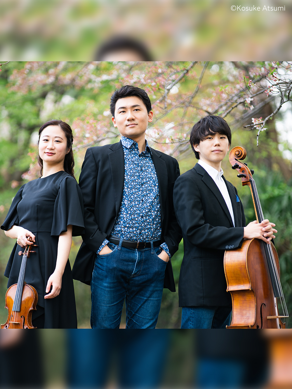 秋元孝介〈Piano〉／小川響子〈Violin〉／伊東裕〈Cello〉