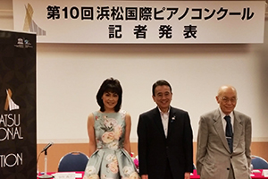小川典子 第10回浜松国際ピアノコンクール記者会見